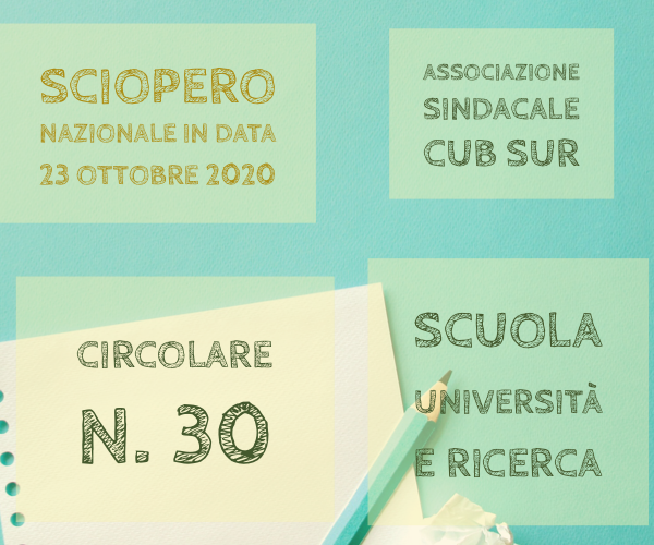 Sciopero23102020